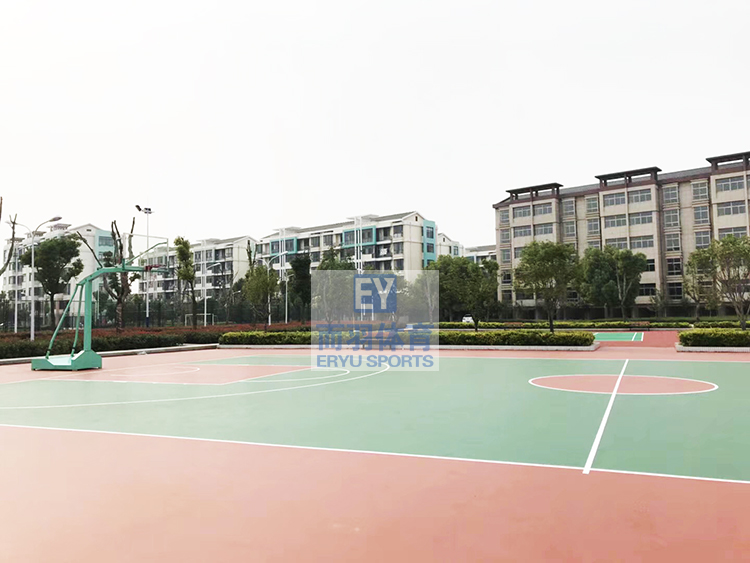 水性硅PU球場